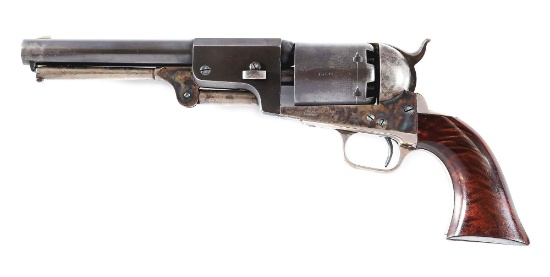 (A) EXTRAORDINARILY FINE COLT THIRD MODEL DRAGOON PERCUSSION REVOLVER INSCRIBED TO GEORGE L. DAVENPO