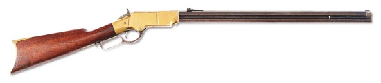 (A) VERY FINE NEW HAVEN ARMS MODEL 1860 HENRY LEVER ACTION RIFLE.