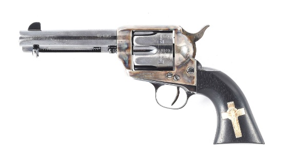 (M) "THE HAND OF GOD" USFA SINGLE ACTION ARMY USED BY RUSSELL CROWE AS BEN WADE IN THE 2007 FILM 3:1