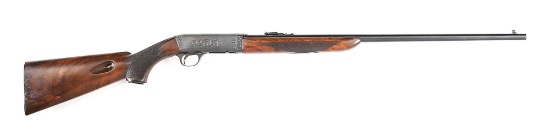 (C) FACTORY ENGRAVED PEERLESS "D" GRADE REMINGTON MODEL 241 SEMI AUTOMATIC RIFLE.