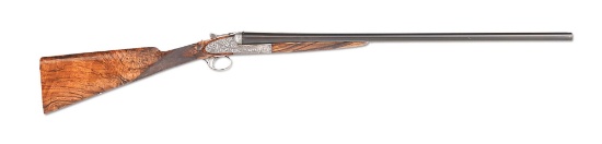 (C) MALCOLM LYELL'S HOLLAND & HOLLAND ROYAL DELUXE 12 BORE SLE SIDE BY SIDE SHOTGUN.