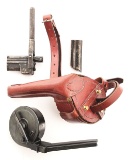 EXCEPTIONAL CONDITION HIGHLY DESIRABLE 1ST MODEL VARIENT GERMAN LUGER SNAIL DRUM WITH LOADER, DUST C