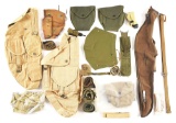 LARGE LOT OF THOMPSON CANVAS ACCESSORIES.