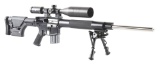 (M) LES BAER CUSTOM SUPER VARMINT .204 RUGER SEMI-AUTOMATIC RIFLE WITH ZEISS CONQUEST HD5 GLASS.