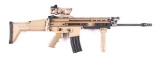(M) FNH SCAR 16S 5.56X45MM SEMI-AUTOMATI CRIFLE WITH TRIJICON ACOG.
