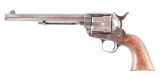 (A) COLT SINGLE ACTION ARMY REVOLVER (1876).
