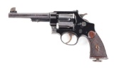 (C) AN EXTRAORDINARILY SCARCE DOCUMENTED SMITH & WESSON HAND EJECTOR MODEL 1917 TARGET VARIATION REV