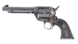 (C) DESIRABLE PRE-WAR COLT SINGLE ACTION ARMY REVOLVER IN .38 COLT.