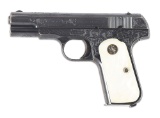 (C) FACTORY ENGRAVED COLT MODEL 1903 SEMI-AUTOMATIC PISTOL, PICTURED IN BRUNNER AND IN 