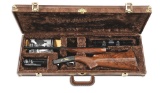 (M) CASED VI GRADE ENGRAVED BROWNING SA-22 SEMI AUTOMATIC RIFLE.