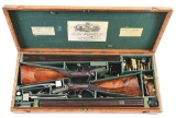 (A) AN IMPRESSIVE PAIR OF CHARLES LANCASTER DOUBLE BARREL HOWDAH RIFLES IN .577 SNIDER, AS ORDERED B
