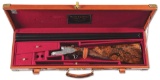 (M) LUCIANO BOSIS 20 GAUGE SIDE BY SIDE, WITH NEAR COMPLETE COVERAGE OF SCROLL ENGRAVING BY PASOTTI,