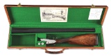 (C) LINSLEY BROTHERS 20 BORE SIDE BY SIDE SHOTGUN.