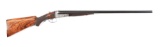 (C) RARE PARKER AHE 12 GAUGE BOXLOCK SHOTGUN WITH CASE.