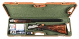 (M) BERETTA GIUBILEO 28 GAUGE OVER/UNDER SHOTGUN IN CASE AND BOX, ENGRAVING SIGNED BY GIOVANELLI AND