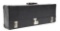 EXCEPTIONAL CONDITION ORIGINAL PURPLE LINED “F.B.I.” STYLE “BROOKS TRUNK CO”