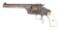 (A) EXHIBITION QUALITY GUSTAVE YOUNG ENGRAVED, SILVER AND GOLD FINISHED SMITH & WESSON NEW MODEL NO.