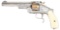 (A) OUTSTANDING NIMSCHKE ENGRAVED SMITH & WESSON NO. 3 RUSSIAN THIRD MODEL SINGLE ACTION REVOLVER.