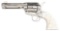 (C) FACTORY ENGRAVED SINGLE ACTION ARMY REVOLVER.