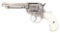 (A) NEW YORK ENGRAVED COLT MODEL 1877 THUNDERER DOUBLE ACTION REVOLVER.
