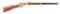 (A) WINCHESTER MODEL 1866 LEVER ACTION RIFLE.