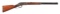 (A) FINE SPECIAL ORDER WINCHESTER MODEL 1873 LEVER ACTION RIFLE,