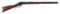 (A) WINCHESTER MODEL 1873 LEVER ACTION RIFLE.