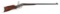 (A) VERY FINE MARLIN BALLARD NO. 6 - 1/2 RIGBY MID-RANGE OFF HAND SINGLE SHOT RIFLE.