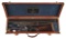 (C) CASED A.H. FOX XE GRADE 12 BORE SIDE BY SIDE SHOTGUN.