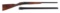(C) WINCHESTER MODEL 12 TOURNAMENT SKEET SIDE BY SIDE SHOTGUN 2 BARREL SET.