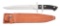 R.W. LOVELESS EXTRA LONG BIG BEAR KNIFE WITH 9