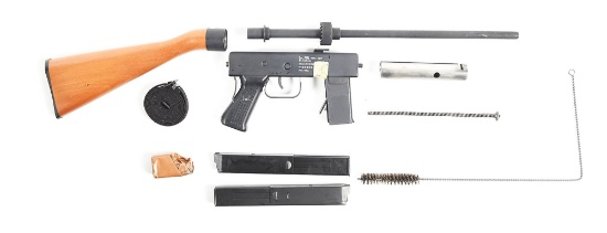 SCARCE TO FIND HIGH CONDITION 9 MM BRAZILIAN MEKANIKA URU MACHINE GUN PARTS KIT.