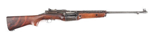 (C) JOHNSON M1941 SEMI AUTOMATIC RIFLE.