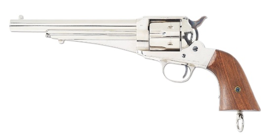 (A) EXCEPTIONAL REMINGTON MODEL 1875 SINGLE ACTION REVOLVER.