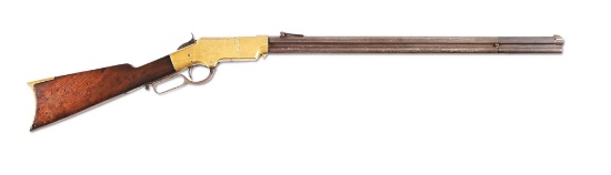 (A) NEW HAVEN ARMS MODEL 1860 HENRY LEVER ACTION RIFLE.