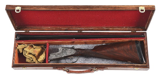 (C) GEBRUDER MERKEL MODEL 304E 20 GAUGE OVER UNDER SHOTGUN.