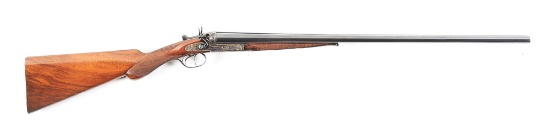 (C) PETITE WW GREENER 28 BORE SIDE BY SIDE HAMMER SHOTGUN.