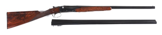 (C) WINCHESTER MODEL 12 TOURNAMENT SKEET SIDE BY SIDE SHOTGUN 2 BARREL SET.