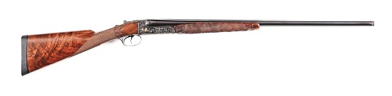 (C) UPGRADED WINCHESTER 21 20 GAUGE SIDE BY SIDE SHOTGUN.