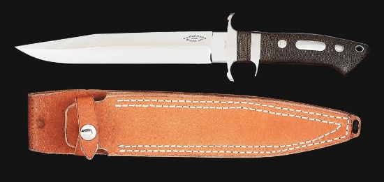 ROBERT W. LOVELESS BIG BEAR SUB-HILT 8" KNIFE.