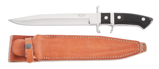 R.W. LOVELESS EXTRA LONG BIG BEAR KNIFE WITH 9" BLADE.