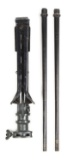 TWO GERMAN WW II MG-15 MACHINE GUN BARRELS WITH IMA REPORDUCTION “GROUND KIT” CLAMP ON S