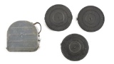 VERY SCARCE ORIGINAL SOVIET RUSSIAN DP-27 (DP-28) LIGHT MACHINE GUN MAGAZINE CARRIER WITH MAGAZINES.