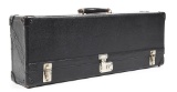 EXCEPTIONAL CONDITION ORIGINAL PURPLE LINED “F.B.I.” STYLE “BROOKS TRUNK CO”