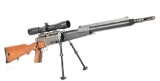 (M) VERY NICE MAS FR F2 BOLT ACTION SNIPER RIFLE WITH RARE SCOPE AND ACCESSORIES.