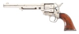 (A) COLT FRONTIER SIX SHOOTER SINGLE ACTION REVOLVER.