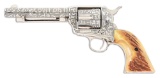 (C) COLE AGEE CATTLE BRAND ENGRAVED COLT SINGLE ACTION ARMY REVOLVER.