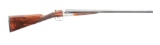 (C) WESTLEY RICHARDS DROPLOCK 12 GAUGE SIDE BY SIDE SHOTGUN