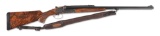 (M) LEBEAU COURALLY .470 NITRO EXPRESS SIDE BY SIDE DOUBLE RIFLE WITH ENGRAVING BY MAISSIN, WINNER O