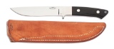 R.W. LOVELESS NO. 3 LONG HUNTER WITH BLACK BUFFALO HORN GRIP.